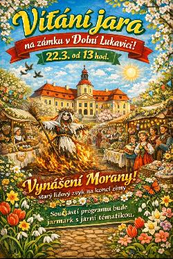V�t�n� jara na z�mku v Doln� Lukavici 